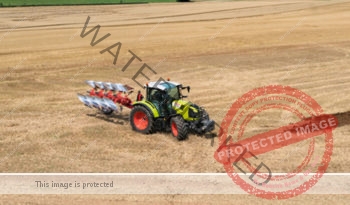 Claas Arion 440. Serie Arion 400 lleno