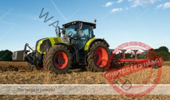Claas Arion 650. Serie Arion 600 lleno
