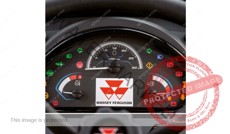 Massey Ferguson 3707 S. Serie MF 3700 S lleno
