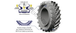 New Holland T4. 80 F. Serie T4 F lleno