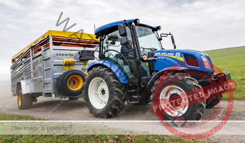 New Holland T4. 75 S. Serie T4 S lleno