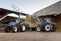 New Holland T5 120. Serie T5 Electro Command lleno