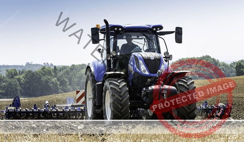 New Holland T7.195. Serie T7 LWB lleno