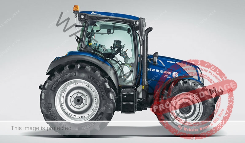 New Holland T5.120 AC. Serie T5 Auto Command lleno