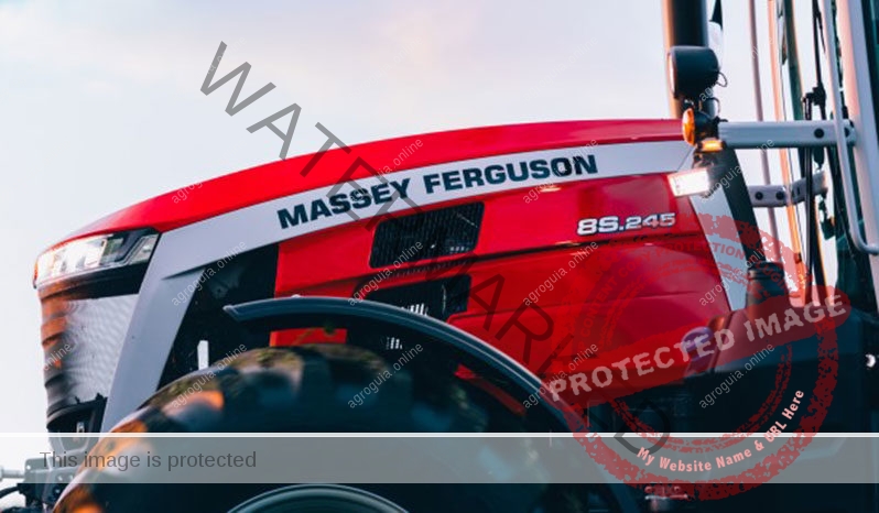 Massey Ferguson 8S.205. Serie MF 8S lleno
