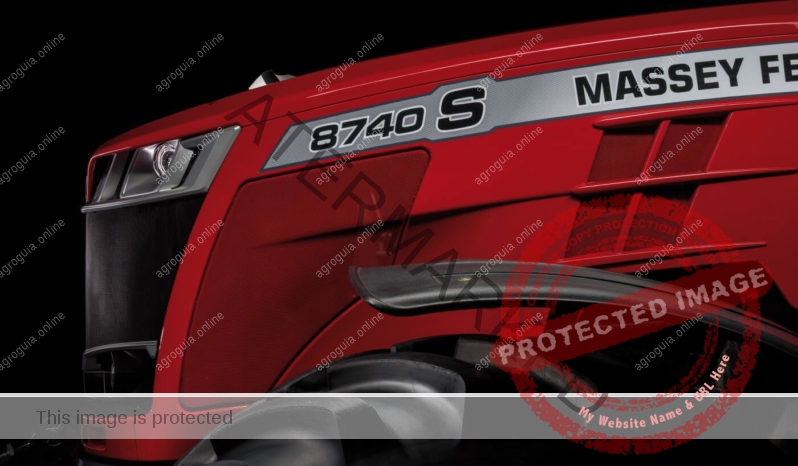 Massey Ferguson MF 8740 S Fase V. Serie MF 8700 S Fase V lleno